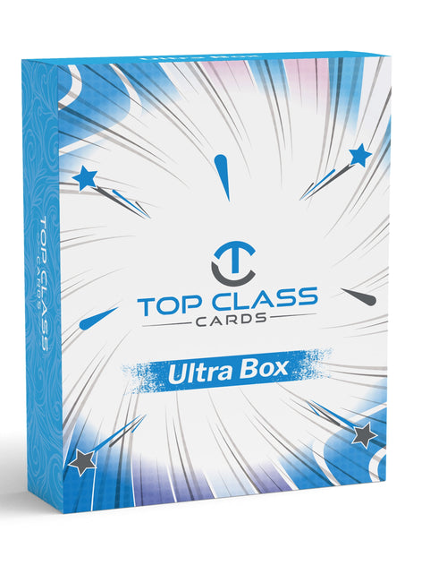 Load image into Gallery viewer, Top Class Cards | Ultra Box | 50 Cards | 5 Holos/Reverse Holos | 1 Ultra Rare Guaranteed | Compatible with Pokemon Cards
