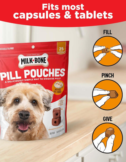 Load image into Gallery viewer, Pill Pouches Dog Treats, Real Chicken Flavor, 6 Ounce (Pack of 5)
