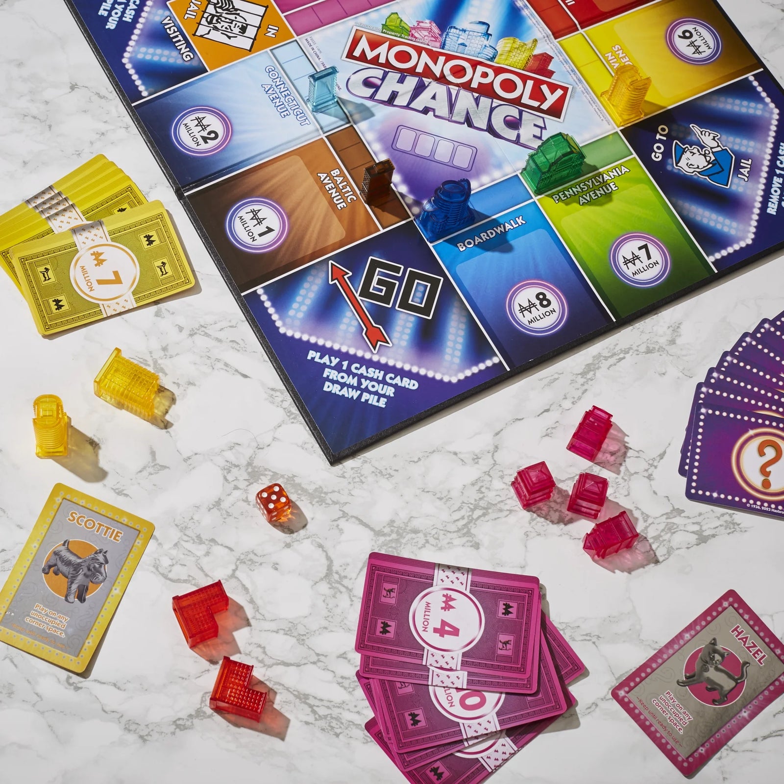 Chance Board Game, Fast-Paced  Game, 20 Min. Average, Ages 8+