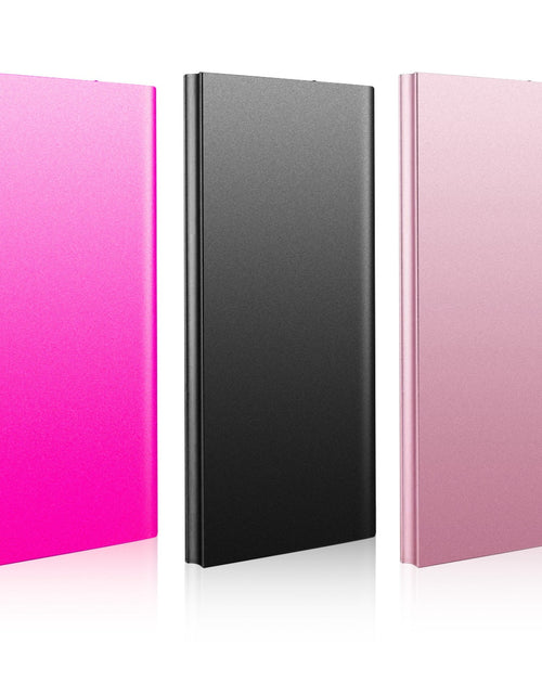 Load image into Gallery viewer, 20000Mah Power Bank for Heated Vest Portable Charger 5V 2.1A Dual USB Ports Battery Pack for Heated Blanket Clothing Black
