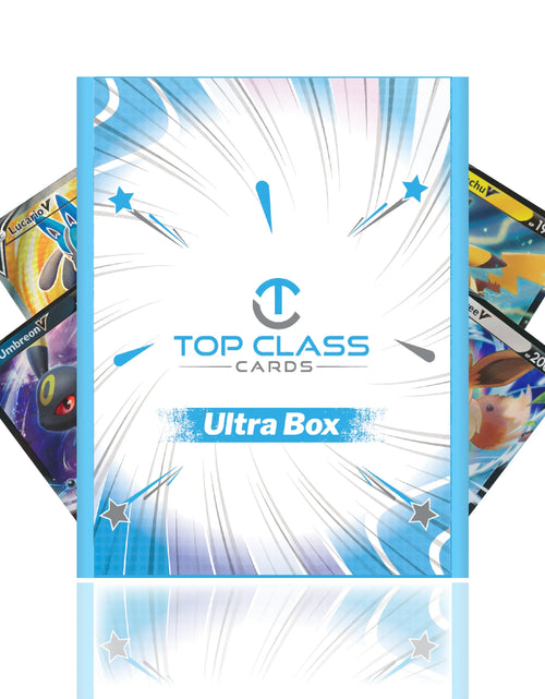 Load image into Gallery viewer, Top Class Cards | Ultra Box | 50 Cards | 5 Holos/Reverse Holos | 1 Ultra Rare Guaranteed | Compatible with Pokemon Cards
